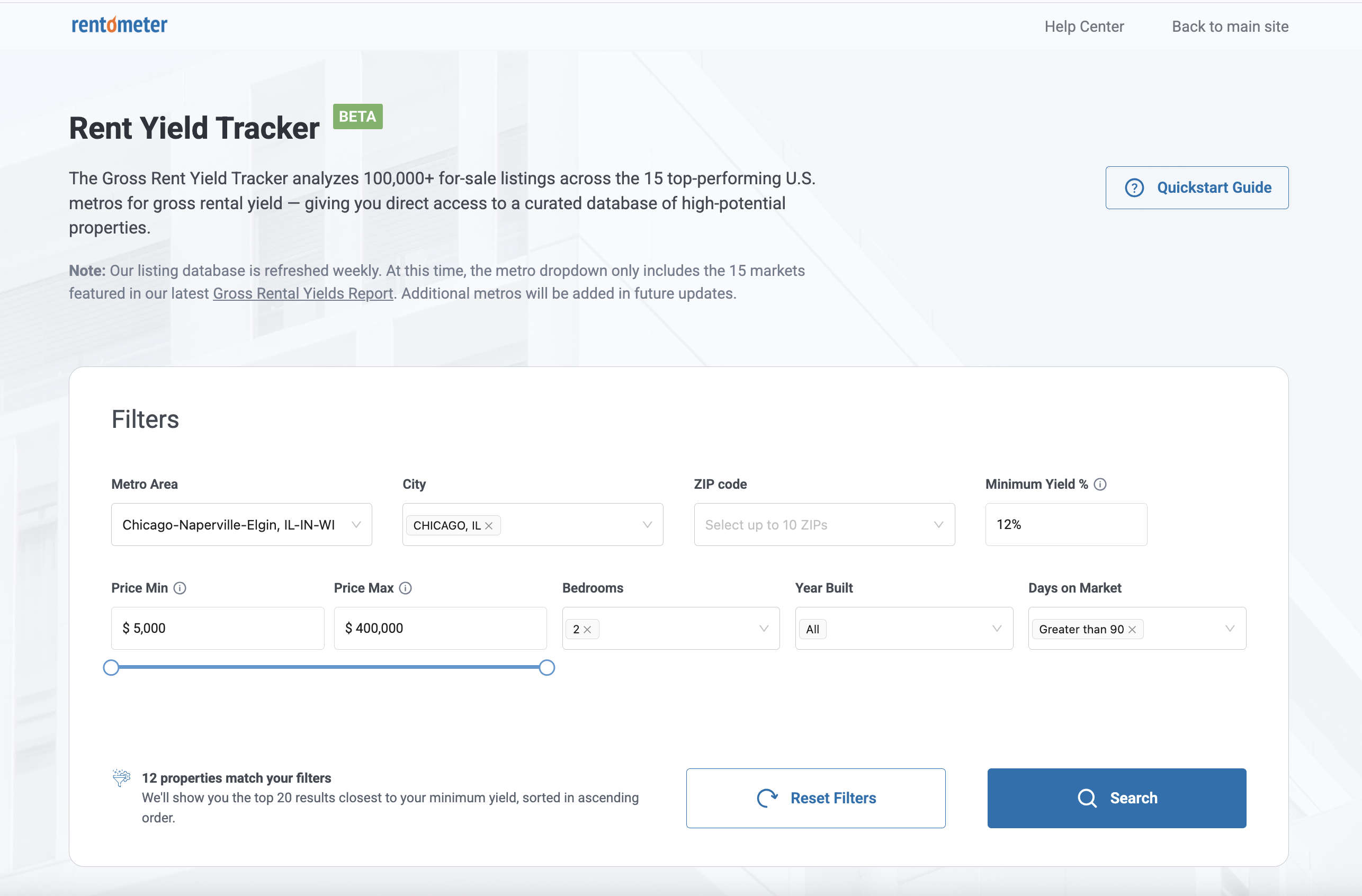 yield tracker